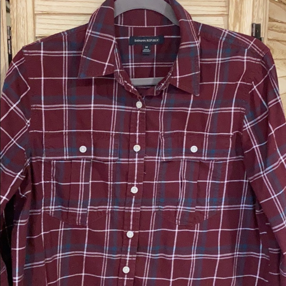 Banana Republic Flannel Shirt